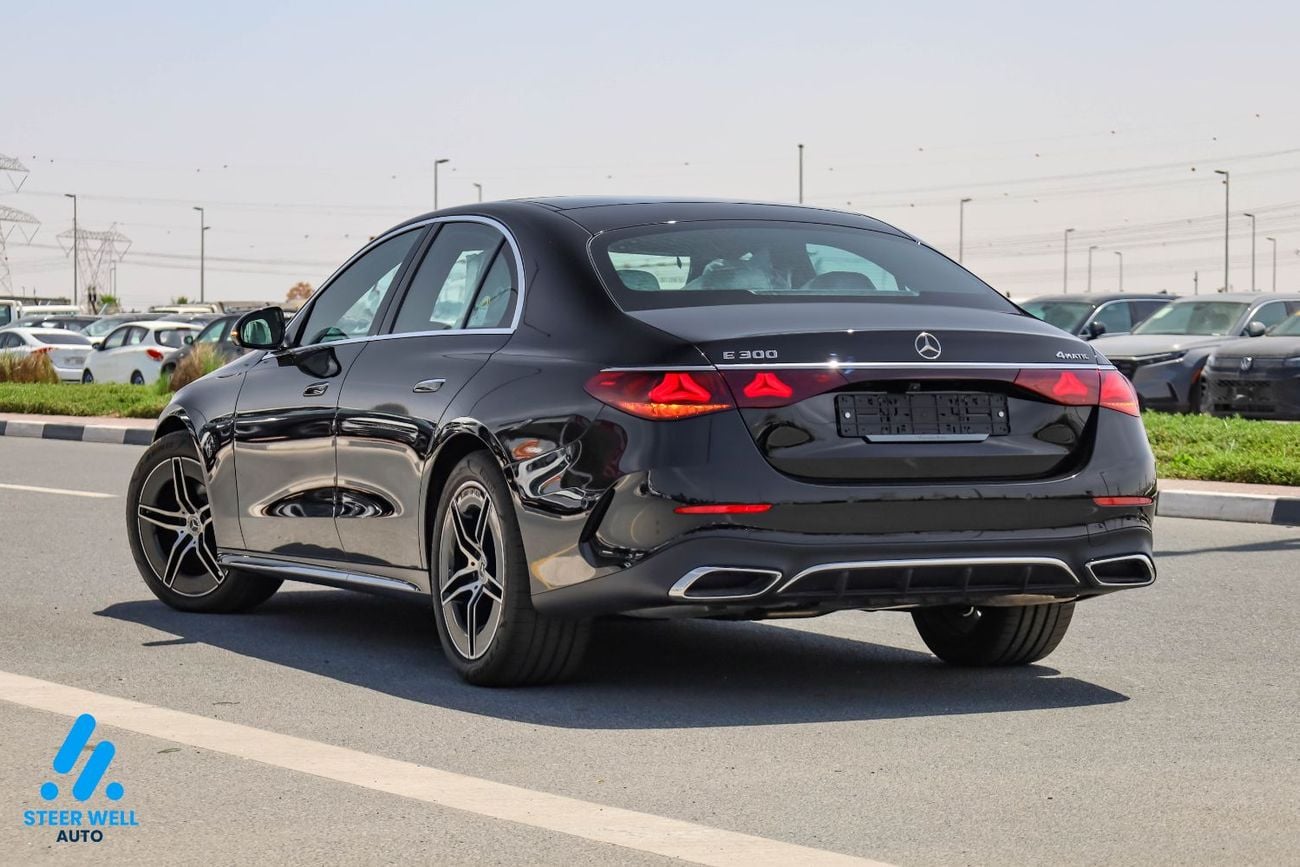 مرسيدس بنز E300 2025 AMG Line | AWD (4MATIC) | White Interior | Korean Specs | Contact Now