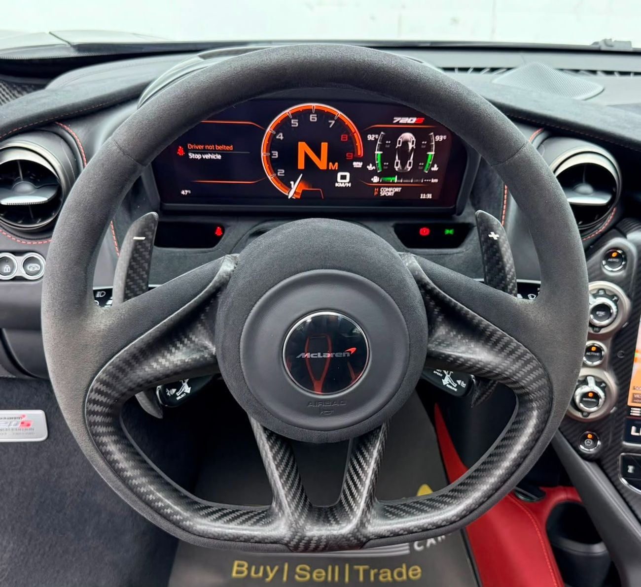 McLaren 720S PERFORMANCE 2018 McLaren 720s Performance Launch Edition, Carbon Fiber Package, Excellent Condition,