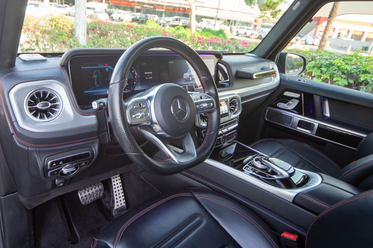 مرسيدس بنز G 550 2019 Mercedes-Benz G550. Equipped with a strong 4.0L V8 Biturbo engine, advanced 4MATIC AWD, and a p