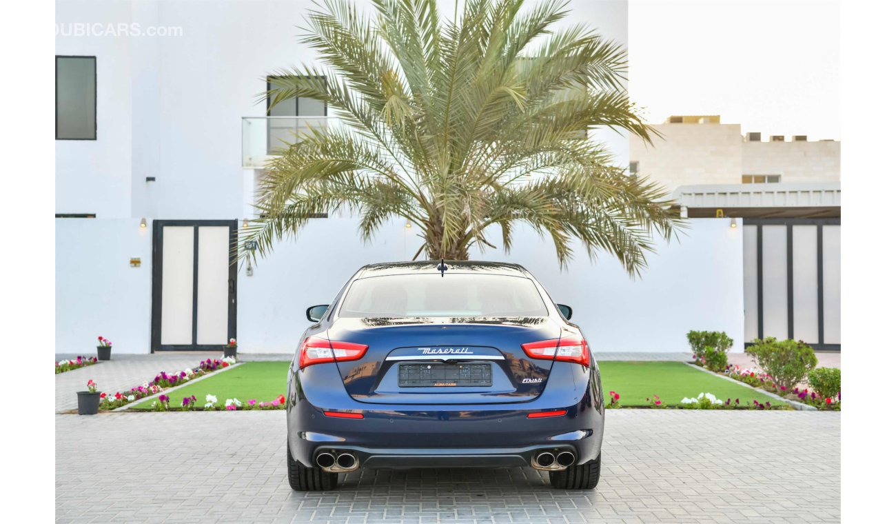 Maserati Ghibli - Like Brand New Condition - Agency Warranty - AED 3,310 Per Month - 0% DP