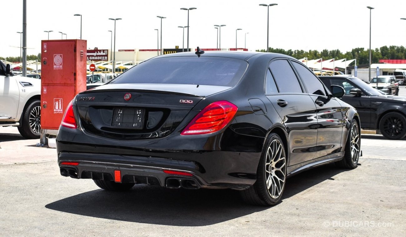 مرسيدس بنز S 550 Upgraded to brabus