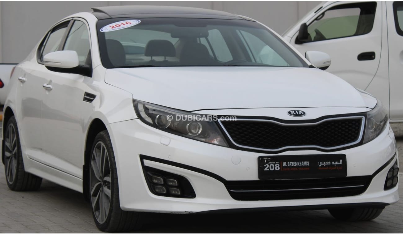 Kia Optima EX Deluxe Kia Optima 2016 GCC in excellent condition, full option, without accidents