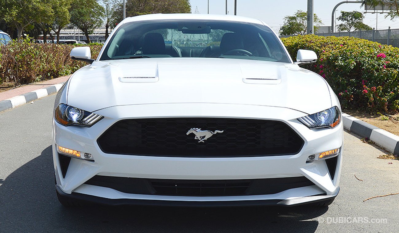Ford Mustang 2019 Ecoboost, 2.3L GCC, 0km w/ 3 Years or 100K km WTY and 60K km Service from Al Tayer Motors