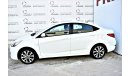 Hyundai Accent 1.6L GLS WITH SUNROOF 2015 GCC DEALER WARRANTY