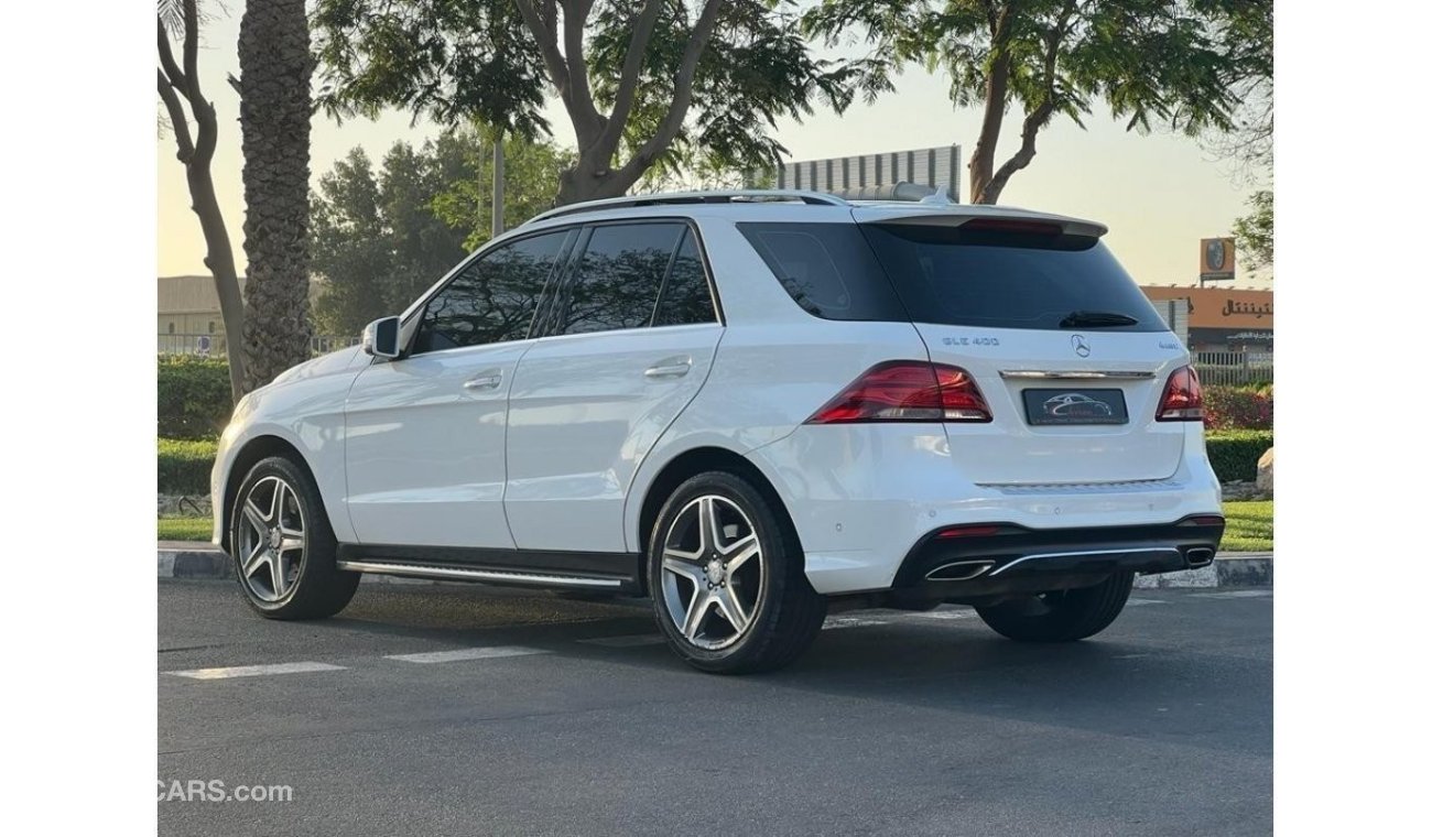 مرسيدس بنز GLE 400 AMG MERCEDES BENZ GLE400 2016 GCC 4MATIC FULL OPTIONS WITH ONE YEAR DEALER WARRANTY