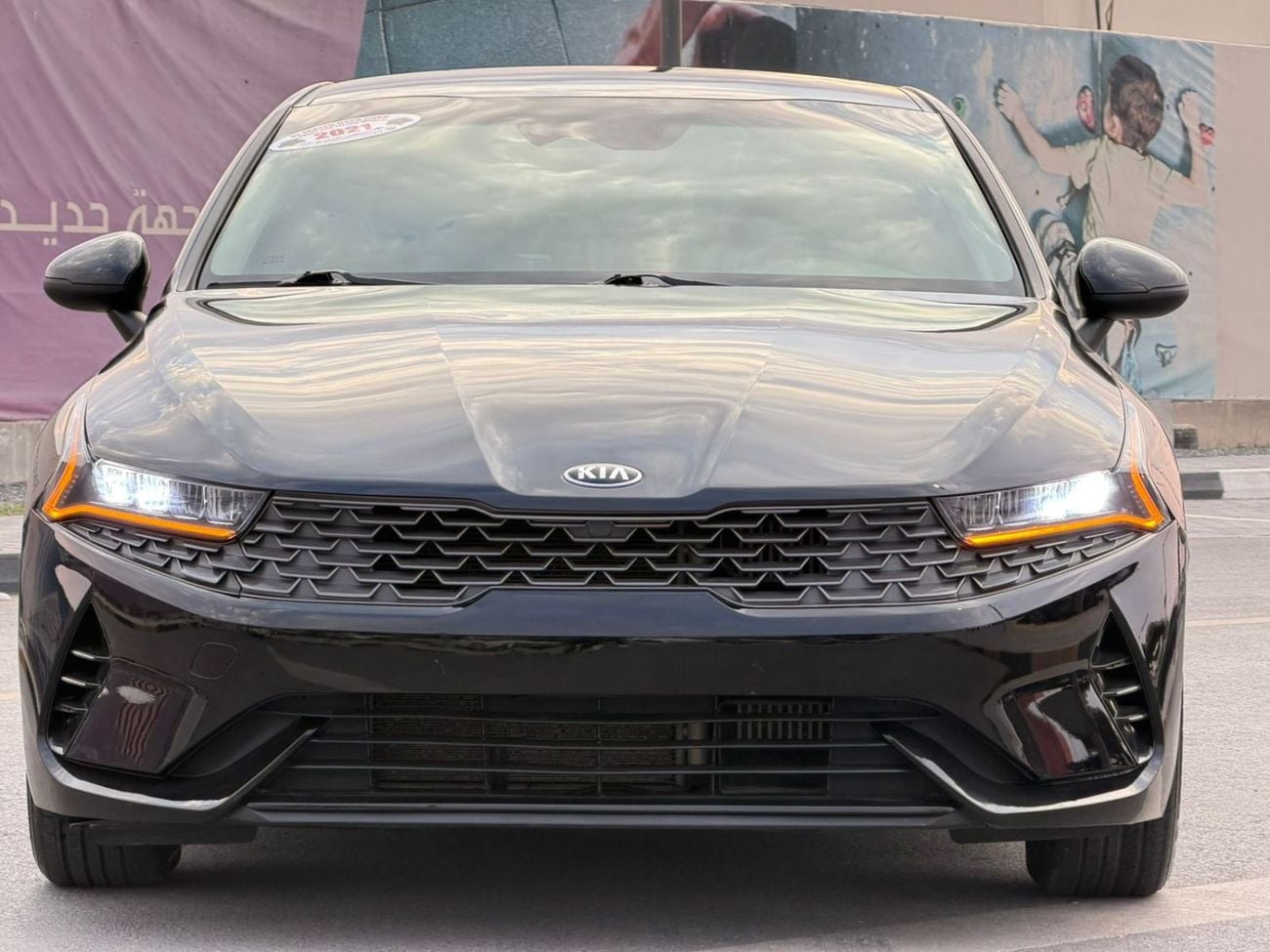 كيا K5 وراد أمريكي بدون حوادث السيارات