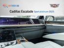 Cadillac Escalade Sport Platinum 6.2L 4WD (Export only)