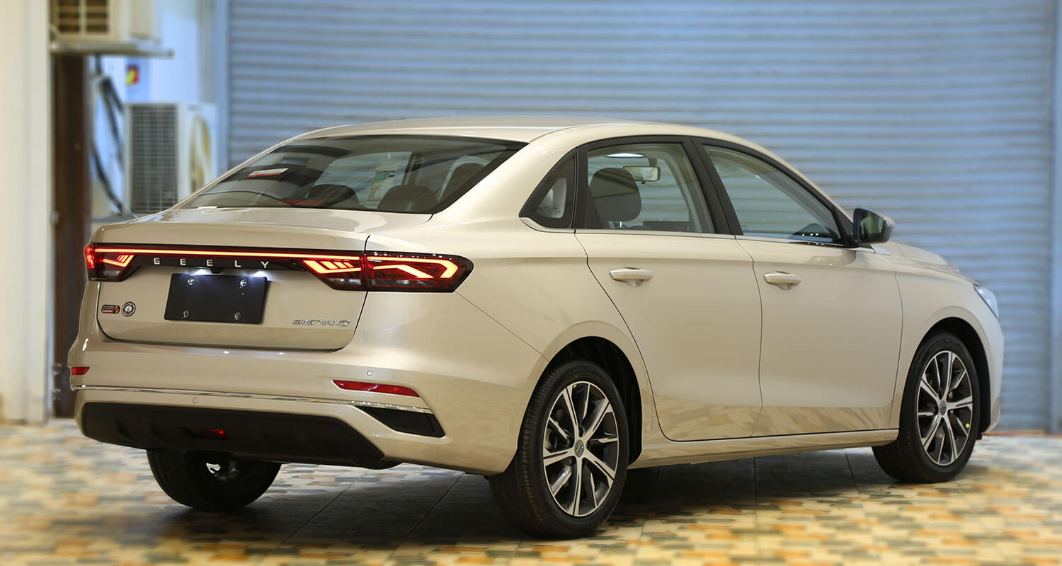 Geely Emgrand exterior - Rear Left Angled