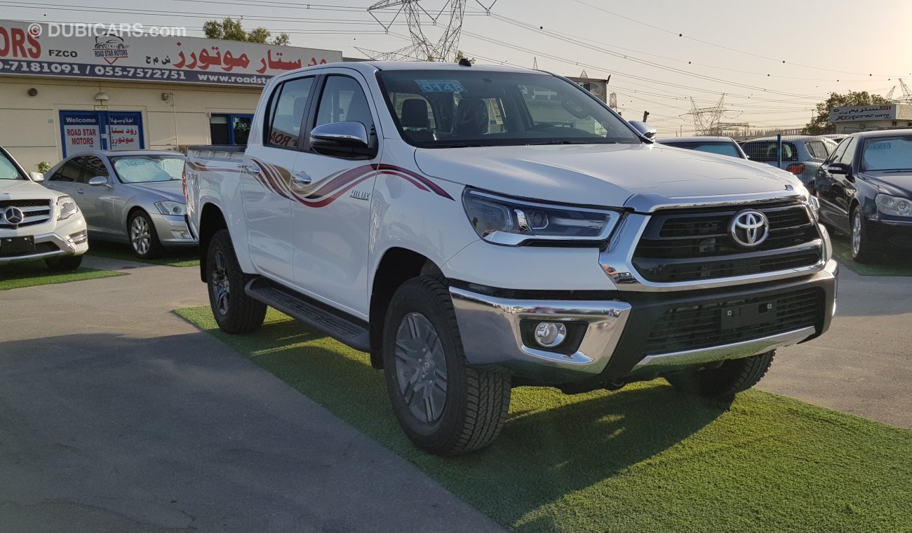 تويوتا هيلوكس TOYOTA HILUX 2.7L HI 4X4 D/C A/T PTR