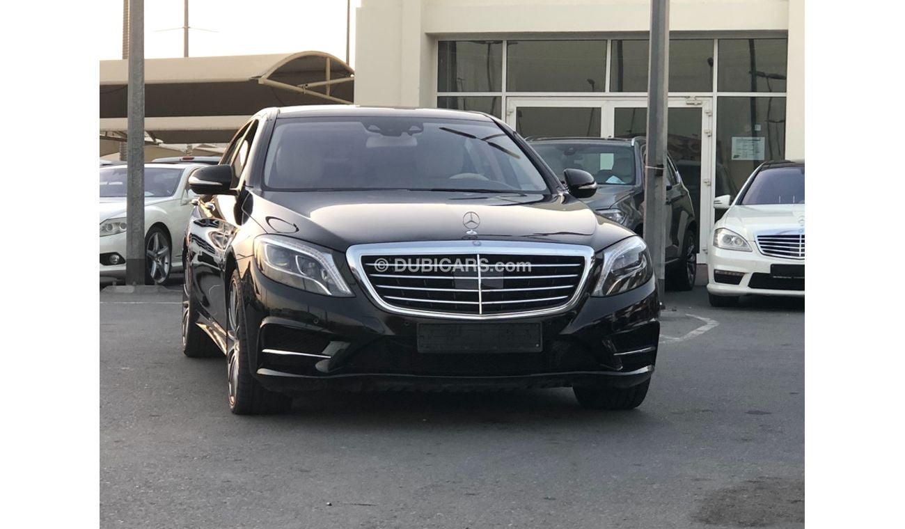 Mercedes-Benz S 500 Mercedes Benz S500 model 2015 GCC car prefect condition full option  panoramic roof leather seats ba