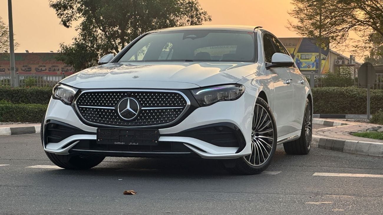 Mercedes Benz E200 STD E 200 2026 GCC Agency Warranty 0 KM