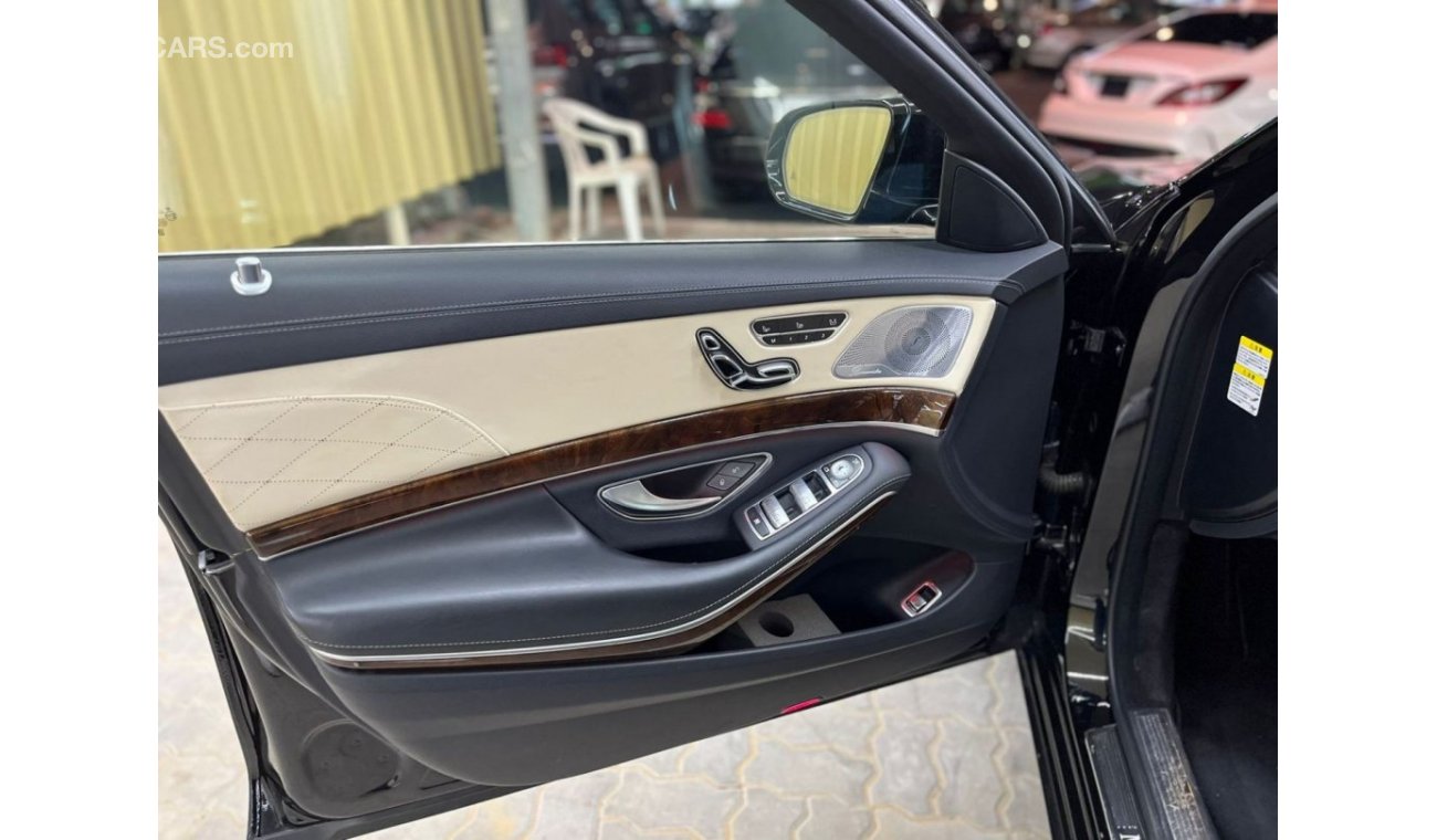 مرسيدس بنز S 550 S 550L 2014 مستورد من اليابان اوراق جمارك