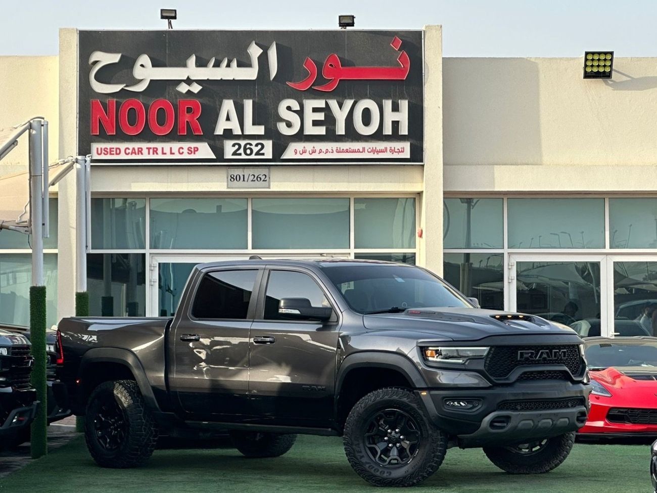 RAM 1500 TRX Crew Cab 6.2L DODGE RAM TRX 6.2 L supercharged 2022 Perfect condition  707hp Full option