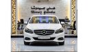 مرسيدس بنز E 200 EXCELLENT DEAL for our Mercedes Benz E200 ( 2016 Model ) in White Color GCC Specs