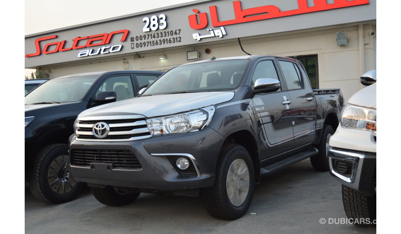 تويوتا هيلوكس Pick Up SR5 2.4L 4x4 Diesel with Push Start Automatic Gear Full Option