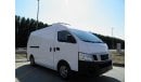 Nissan Urvan 2015 high roof chiller Ref #486