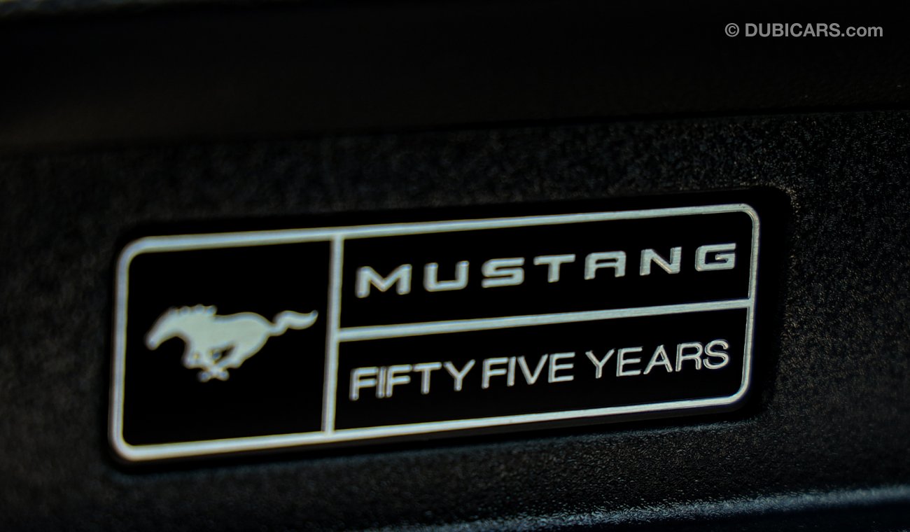 فورد موستانج 2020 GT بلاك إيديشن, 5.0, V8 , GCC,عداد رقمي,3 سنوات أو 100K كم ضمان+K60كم صيانة الطاير