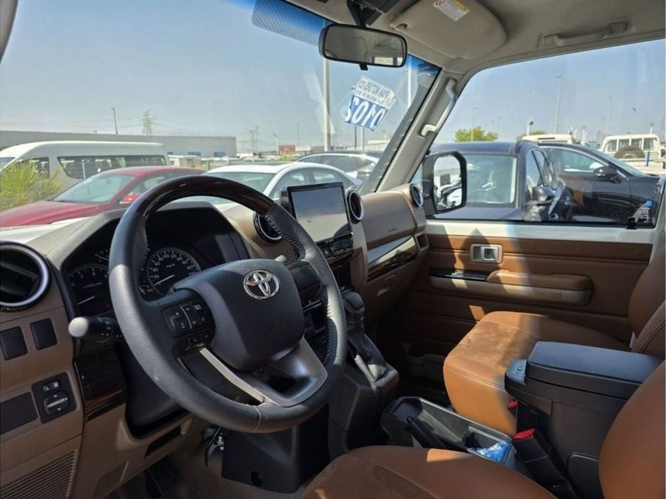 تويوتا لاند كروزر بيك آب Toyota Land Cruiser Pickup  4.0L V6, Petrol, 4WD, Model 2025, Color White (Export Price)