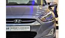 Hyundai Accent AMAZING Hyundai Accent 2016 Model!! in Grey Color! GCC Specs
