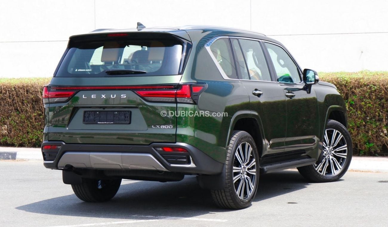 Lexus LX 600 Signature edition Limited green color