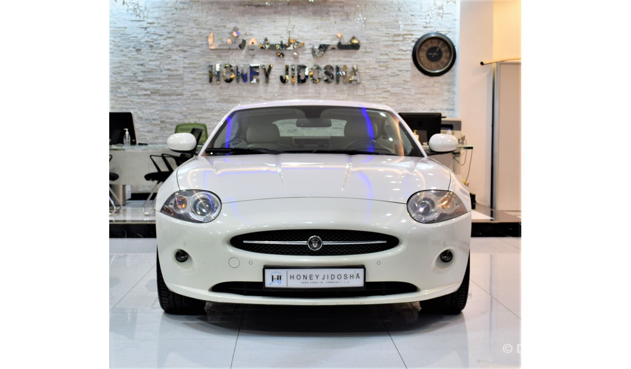 جاغوار XK EXCELLENT DEAL for our Jaguar XK 4.2 ,2007 Model!! in Whtie Color! GCC Specs