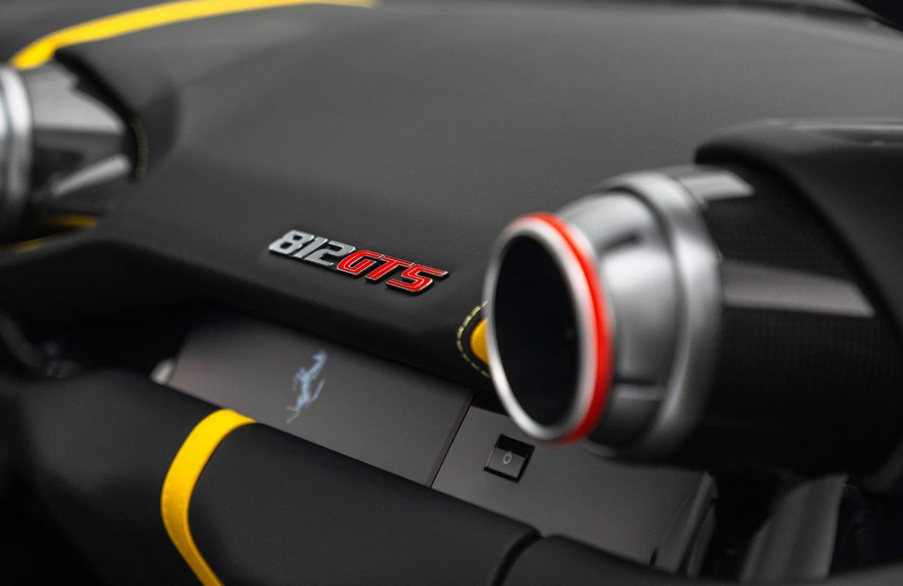 Ferrari 812 GTS 6.5L V12 Naturally Aspirated Engine