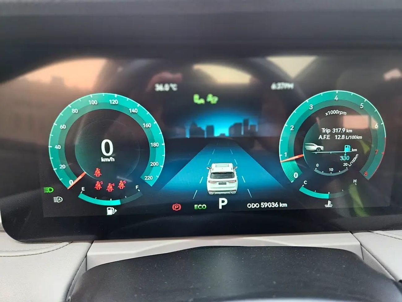 جيتور X90 بلس 2.0T Luxury | GCC Specs | Premium Condition 4 Cyliner Luxury SUV