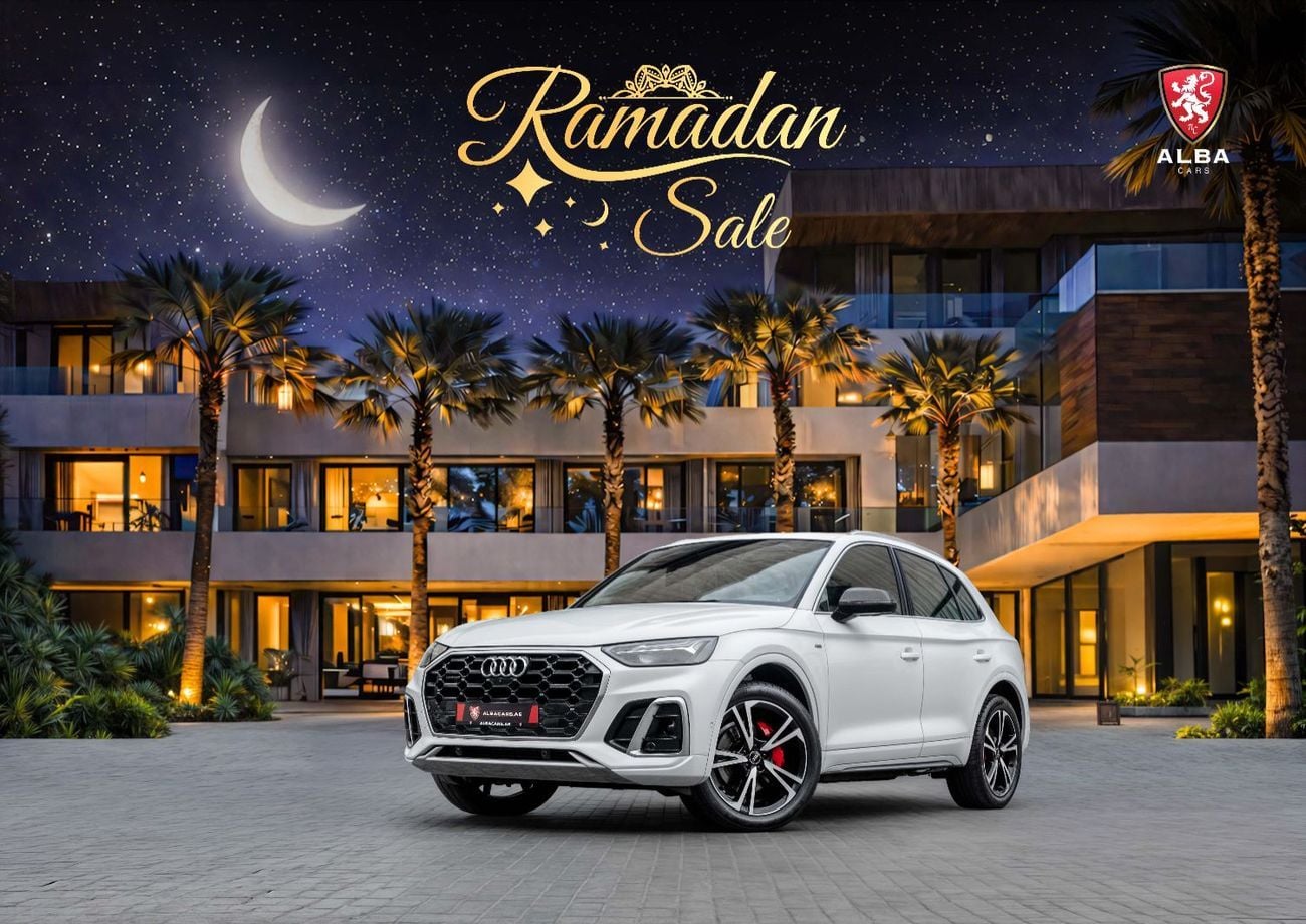 Audi Q5 Q5 S-Line | 3,095 P.M | 0% Downpayment | UNDER WARRANTY! | Ramadan Offer!