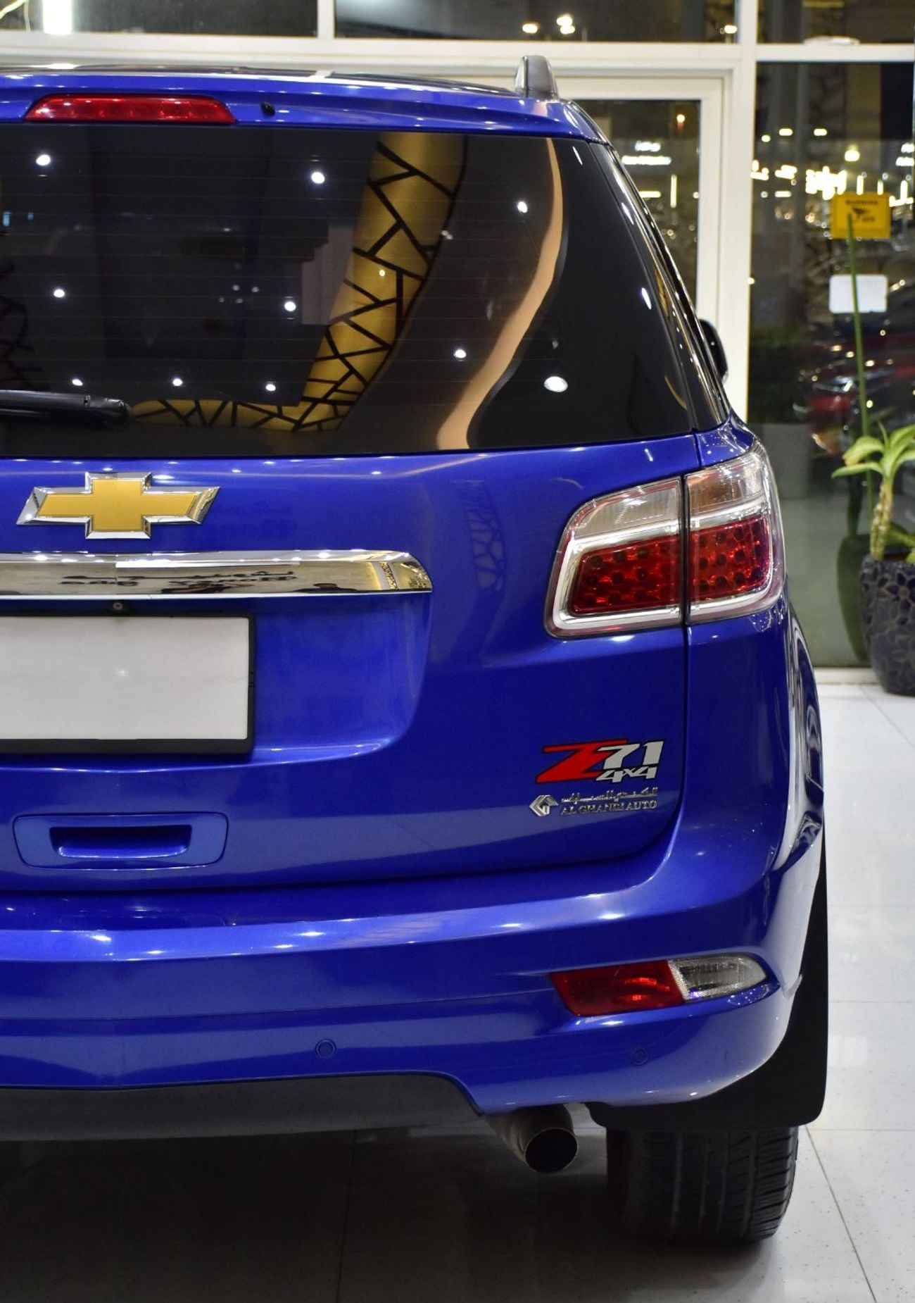 Chevrolet Trailblazer LT Z71 EXCELLENT DEAL for our Chevrolet Trailblazer Z71 ( 2018 Model ) in Blue Color GCC Specs
