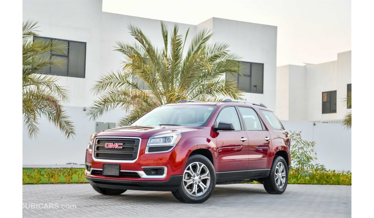 GMC Acadia - PERFECT CONDITION - AED 1,155 Per Month - 0% DP