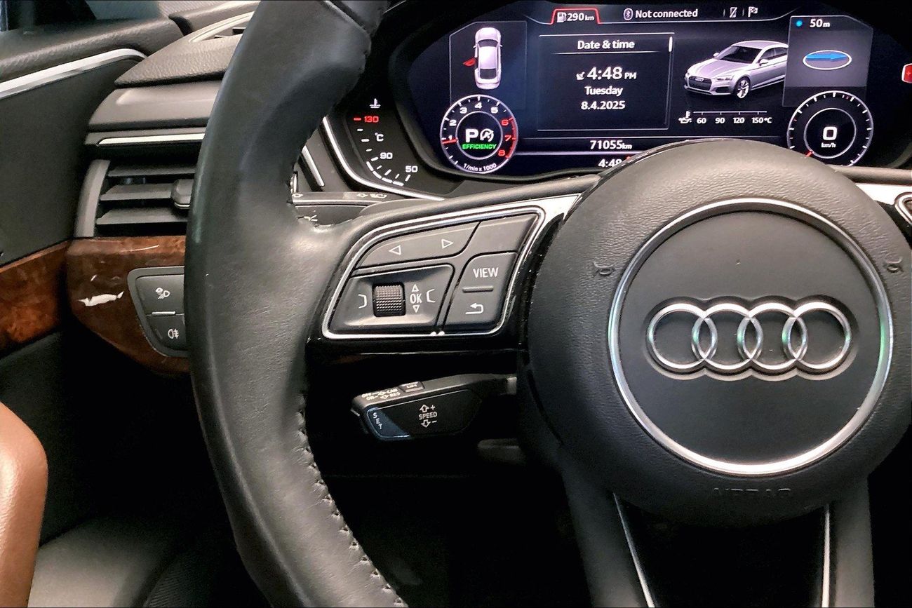 أودي A5 40 TFSI S-Line & Technology Package | شامل الضمان | 0 ﺪﻔﻋﺓ ﺃﻮﻟﻯ