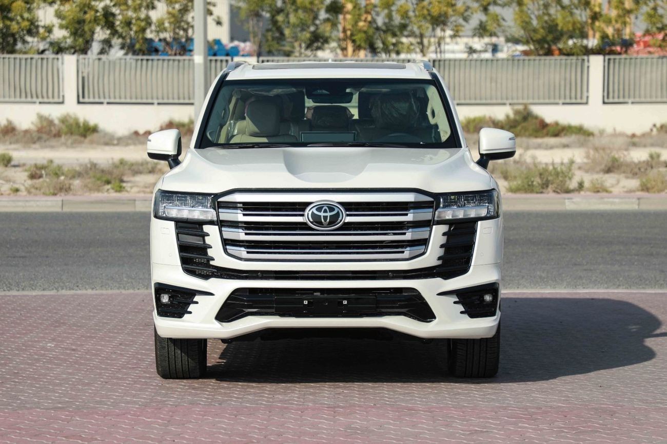 Toyota Land Cruiser 2025 TOYOTA LC300 GXR 3.5 - WHITE PEARL inside BEIGE | Export Only