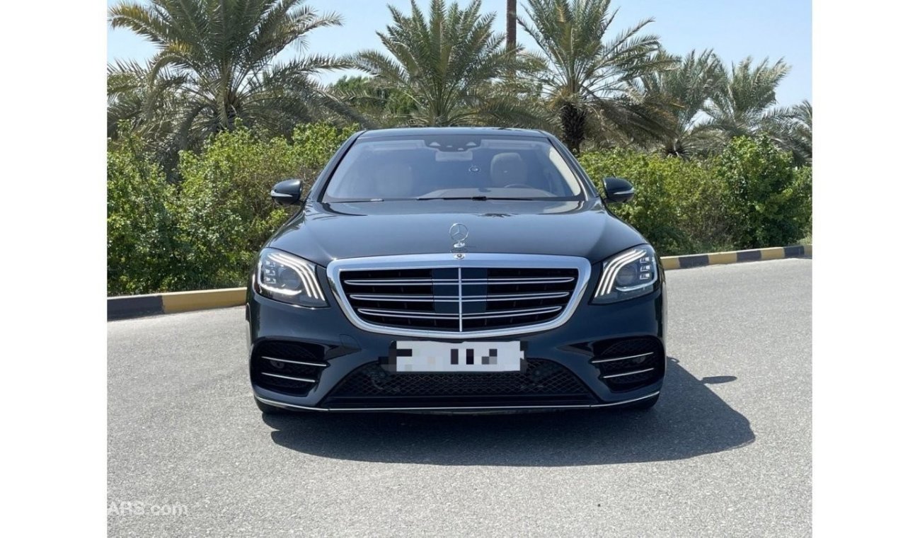 مرسيدس بنز S 560 Std موديل 2018 امريكي بدون حوادث 8 سلندر ماشية 81000km