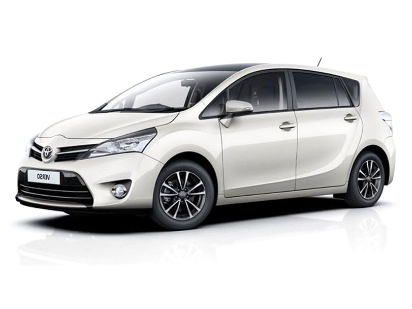 Toyota Verso cover - Front Left Angled