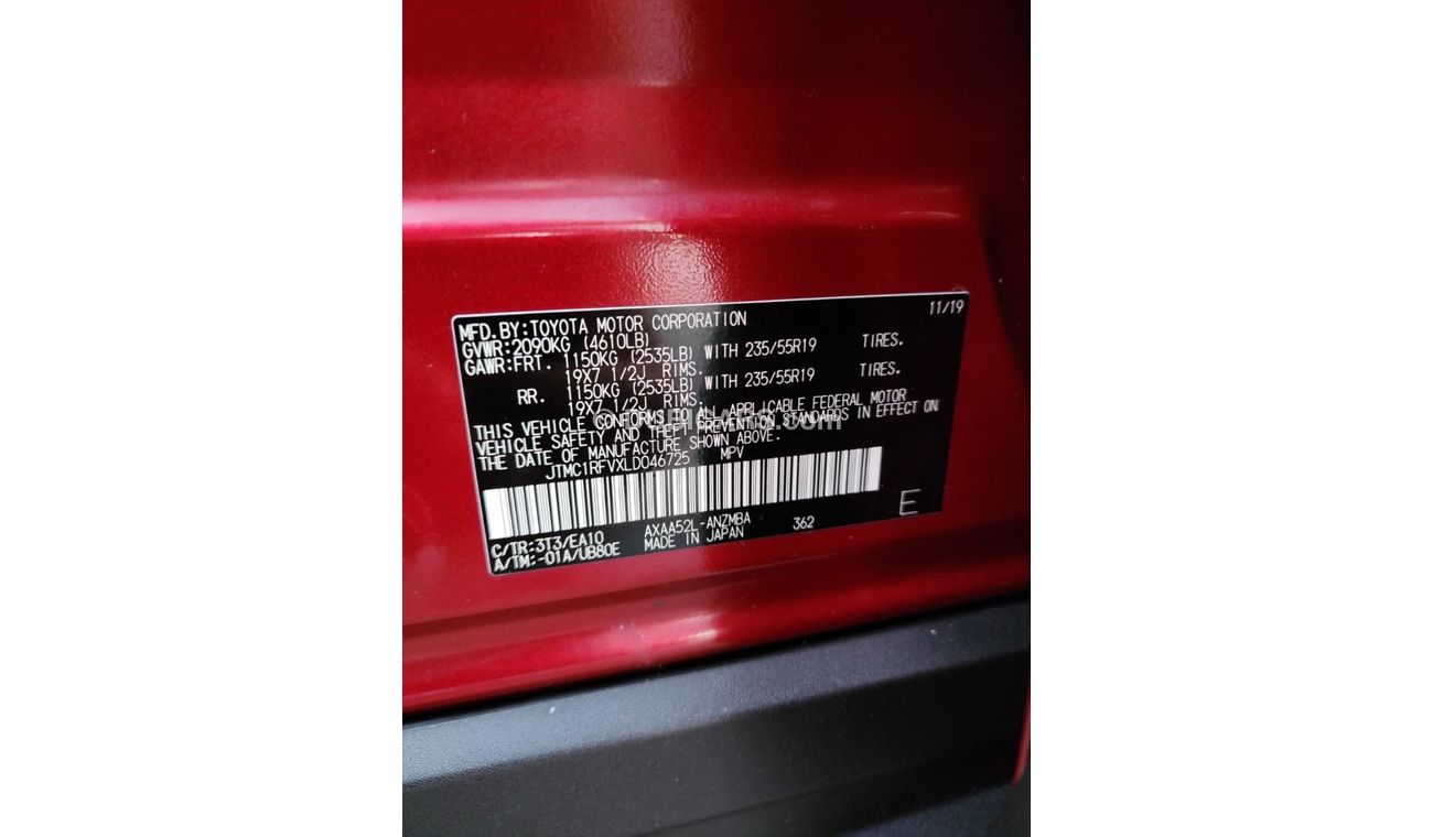 Toyota RAV4 TOYOTA RAV4 XLE FULL OPTIONS 2020 MODEL