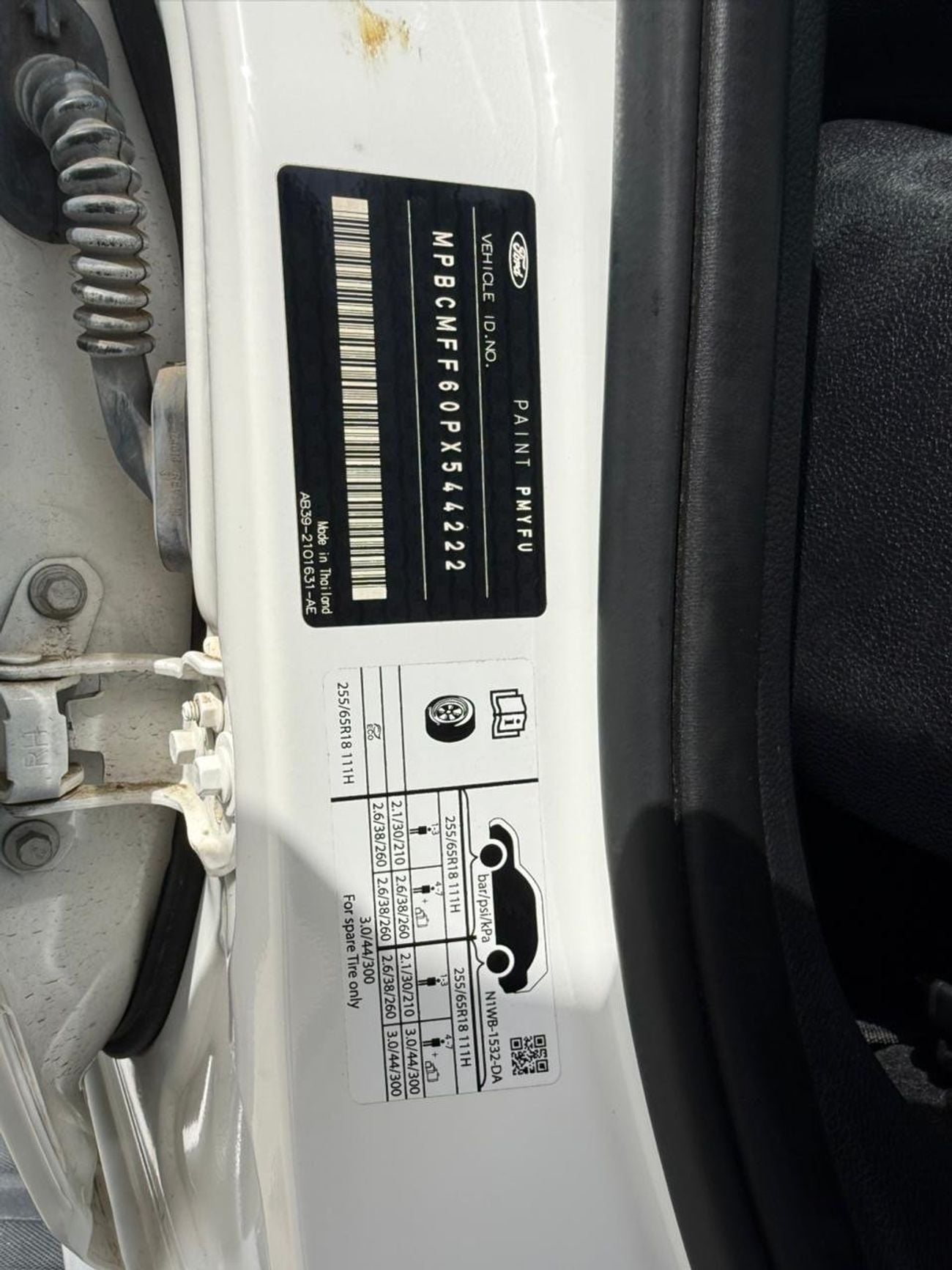 Ford Ranger Wildtrak export from Australia