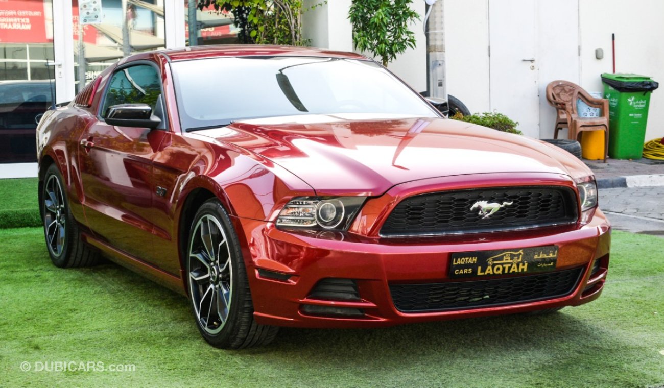 Ford Mustang Coupe, red color inside black, in excellent condition, you do not need any expenses