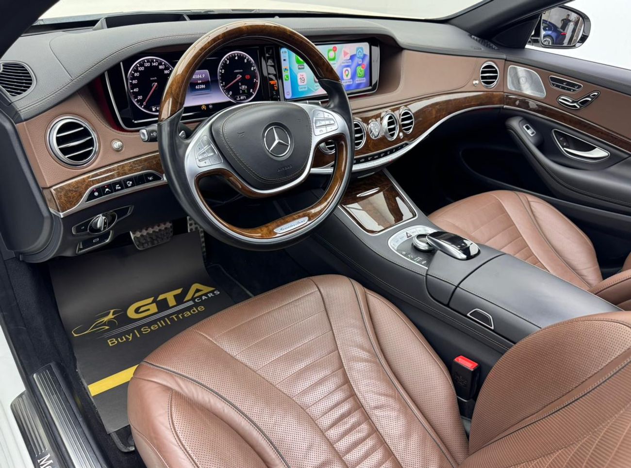 Mercedes Benz S550 2015 Mercedes-Benz S500L AMG, Service History, Excellent Condition, GCC