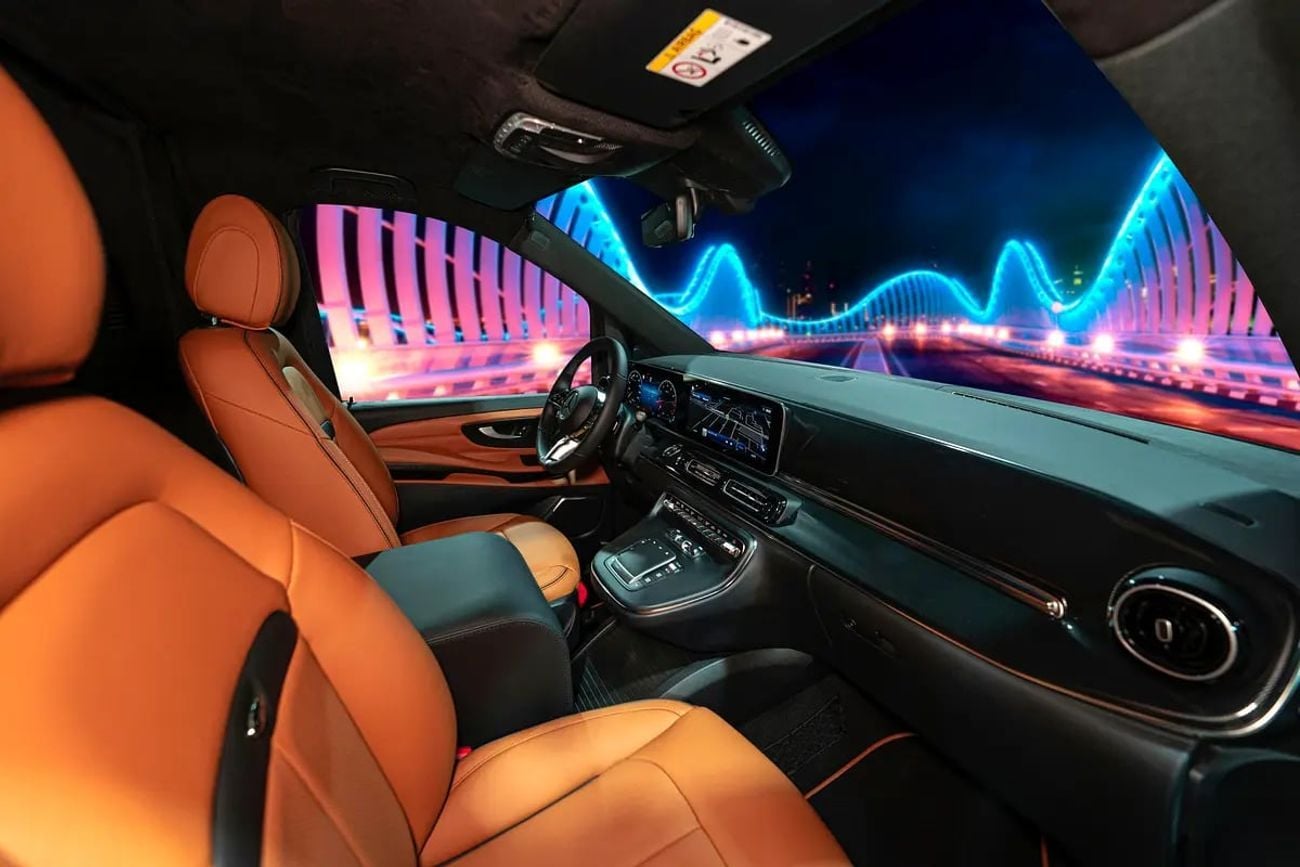 مرسيدس بنز V 300 NEW ARRIVAL 2026 MODEL VIP MERCEDES GCC V300 with ADDITIONAL REAR AC - 2 Years Warranty by VLINE