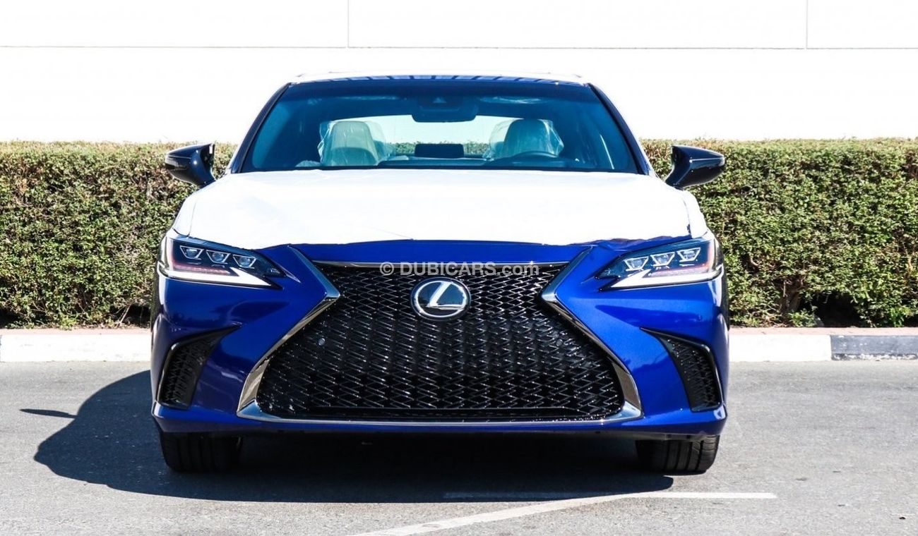 Lexus ES350 2021 F-sport Black Line special edition (Export). Local Registration +10%