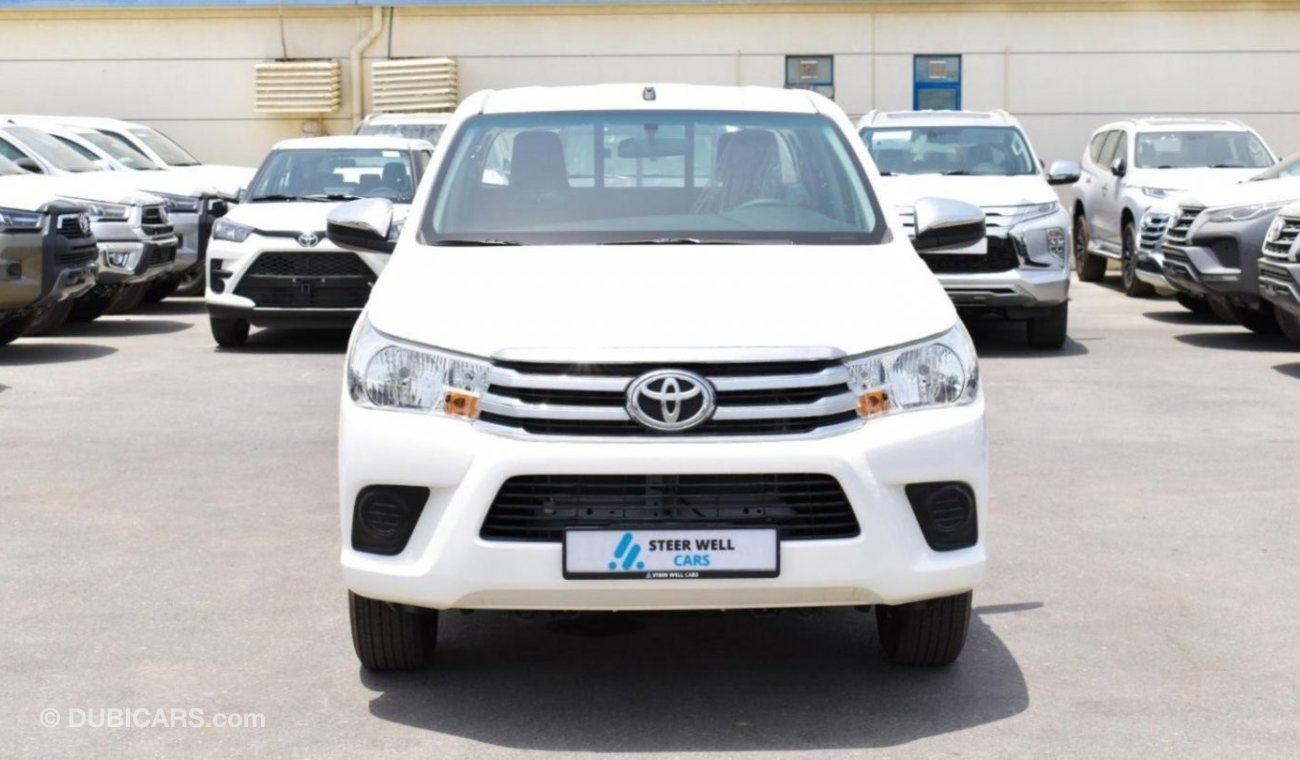 Toyota Hilux 2021 | DLX BASIC 4X2 PETROL FABRIC SEATS AND MT WITH GCC SPECS EXPORT ONLY