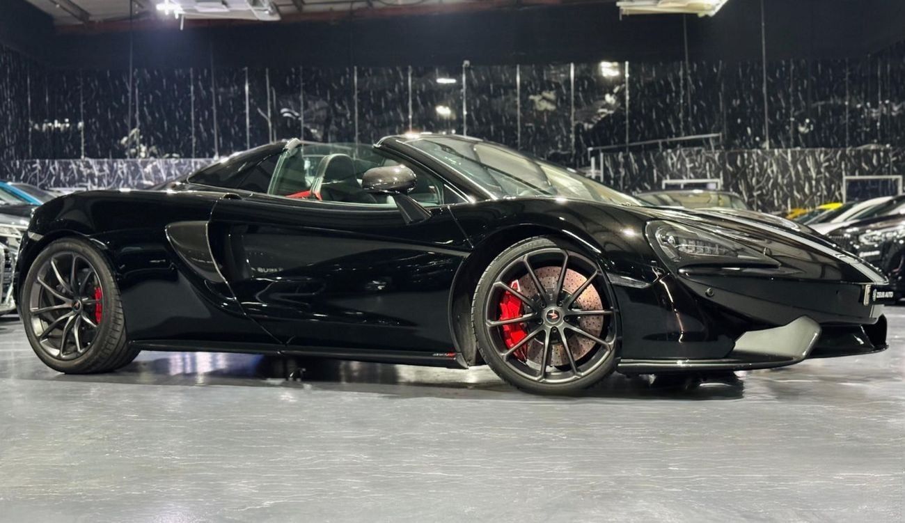 مكلارين 570S Spider 2018 McLaren 570s, Nov 2026 McLaren Warranty, Full McLaren Service History, Very Low Kms, GCC
