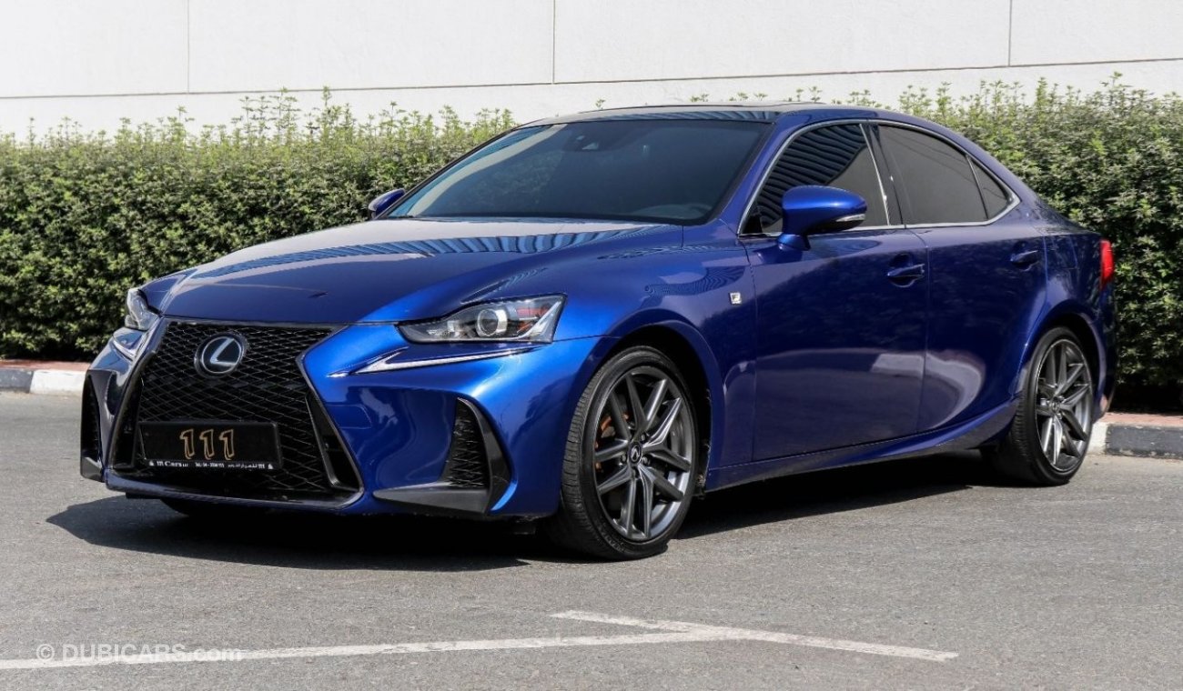 Lexus IS300 F SPORT AWD / Canadian Specifications