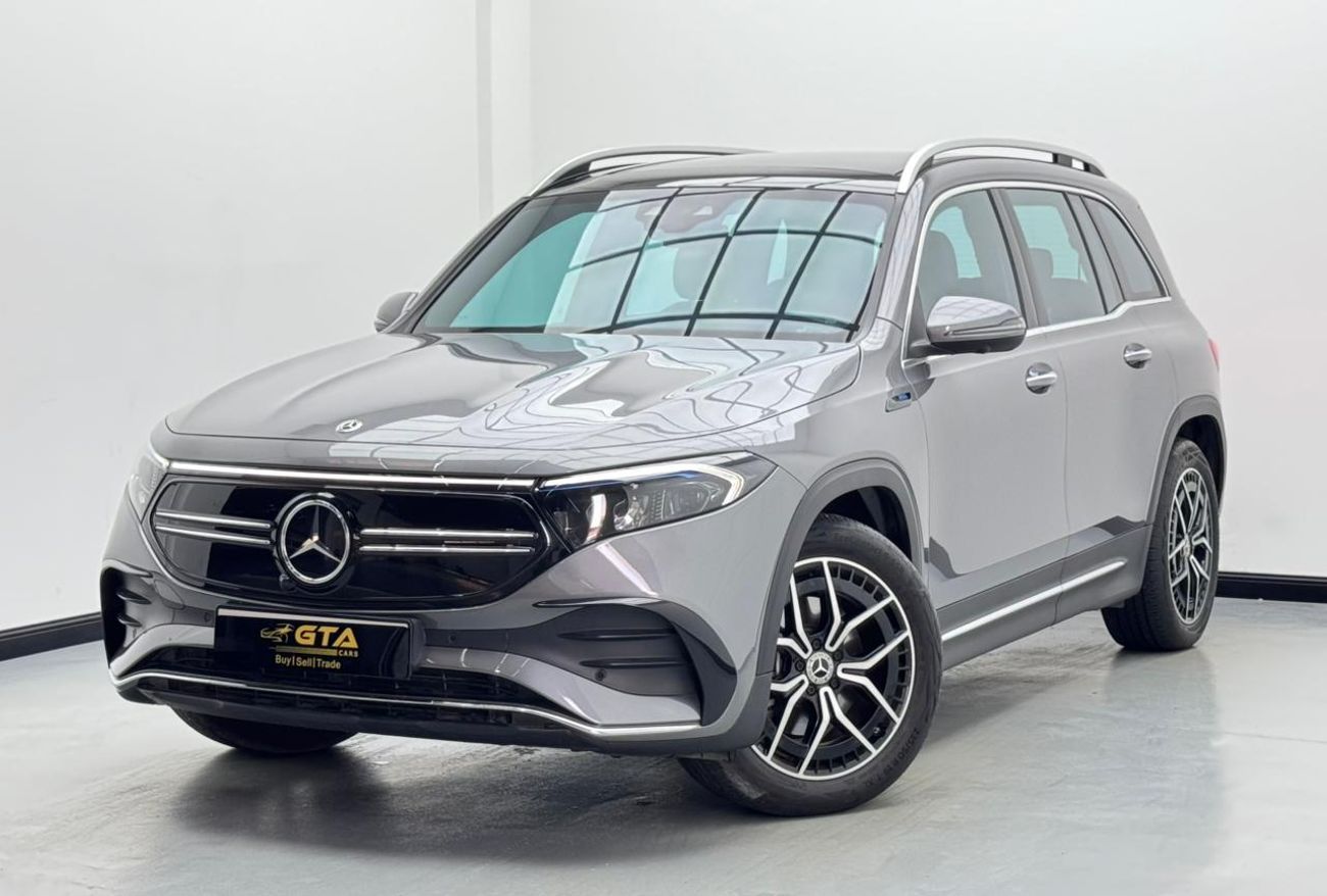 مرسيدس بنز EQB 350 2023 Mercedes-Benz EQB 350 4Matic, 2028 Mercedes Warranty, 2028 Mercedes Service Contract, GCC