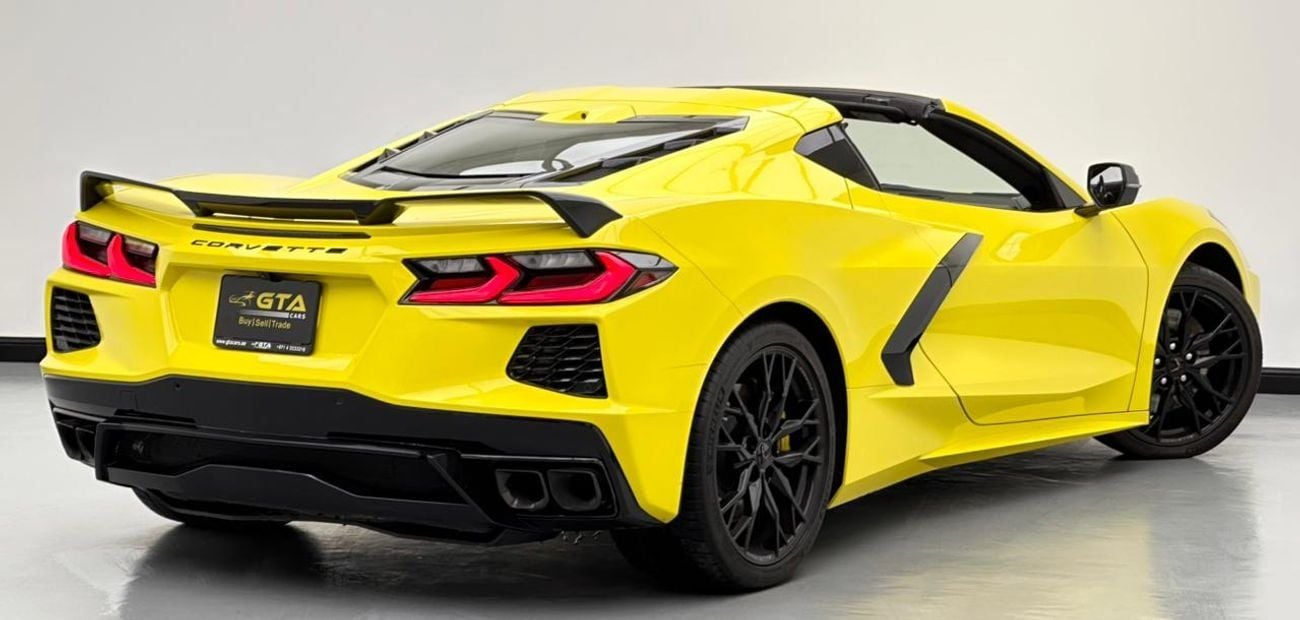Chevrolet Corvette 2023 Chevrolet Corvette Stingray 3LT, 2028 Chevrolet Warranty, Chevrolet Full Service History, GCC
