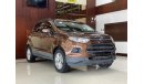 Ford EcoSport One Owner GCC 2016