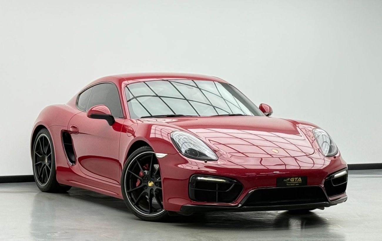 Porsche 718 Cayman GTS 4.0L A/T 2016 Porsche Cayman GTS – Agency Full Service History, GCC
