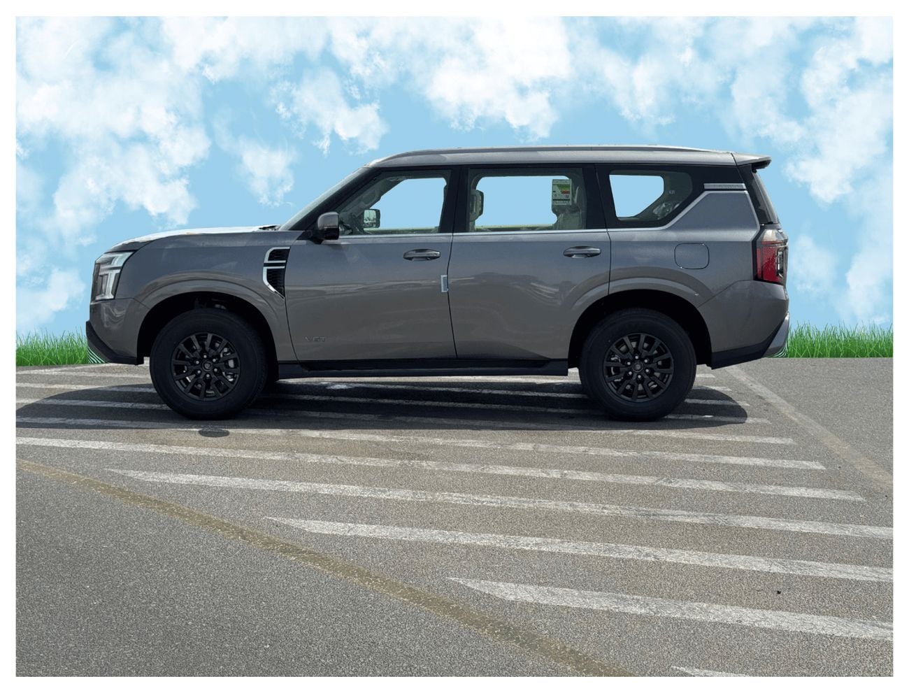 نيسان باترول 2026 Nissan Patrol LE 3.5L Mid options (Grey)