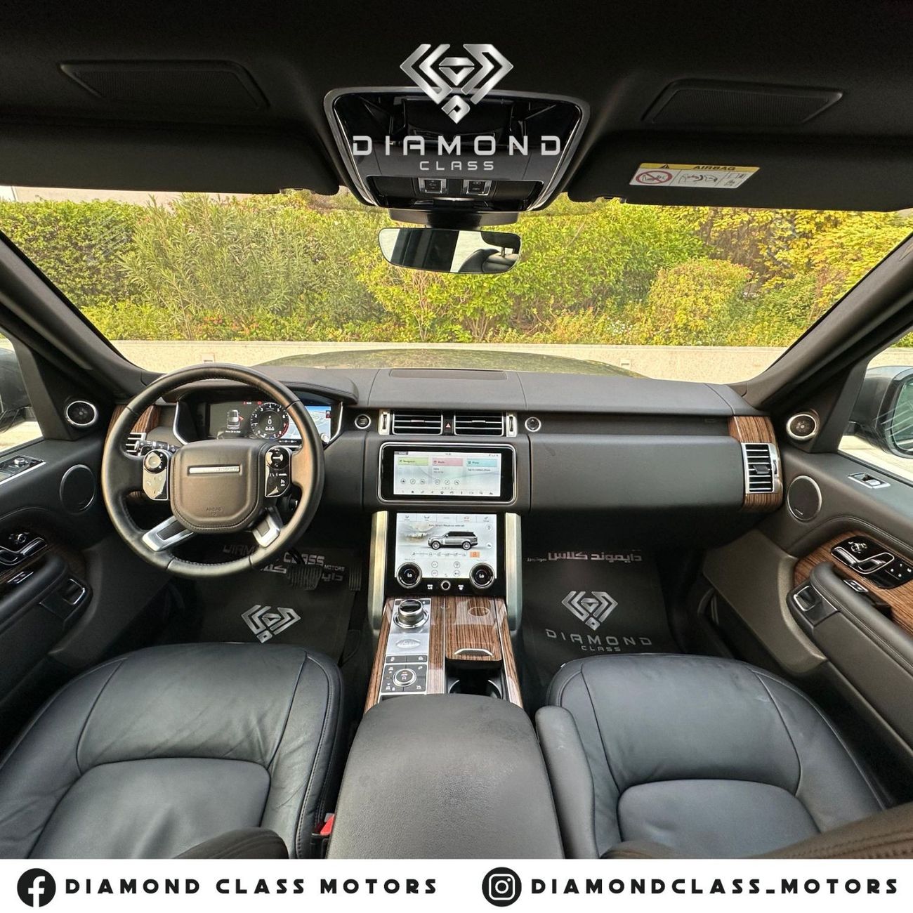 لاند روفر رينج روفر رانج روفر فوج خليجي 6 سلندر بانوراما تحت الضمان الوكالة ،كامل تشييكات