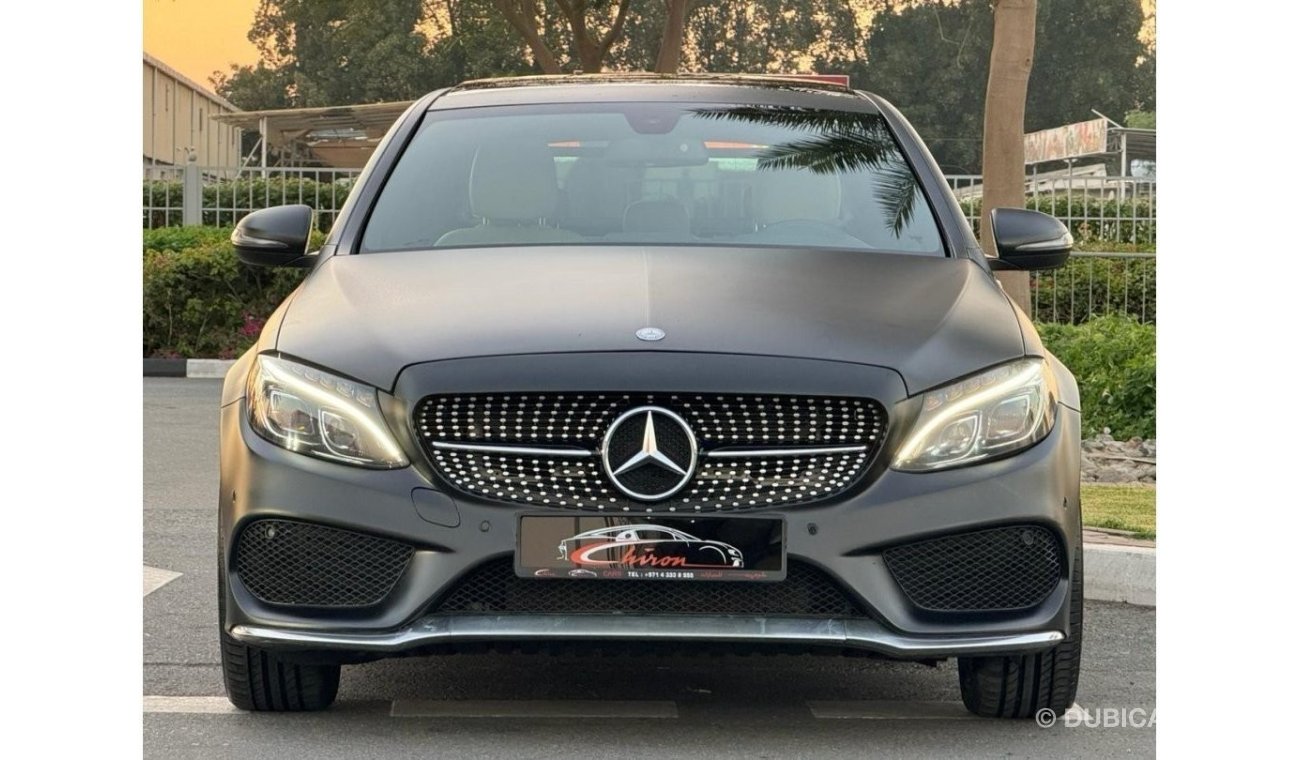 مرسيدس بنز C200 MERCEDES BENZ C200 2016 GCC FULL OPTIONS IN PERFECT CONDITIONS